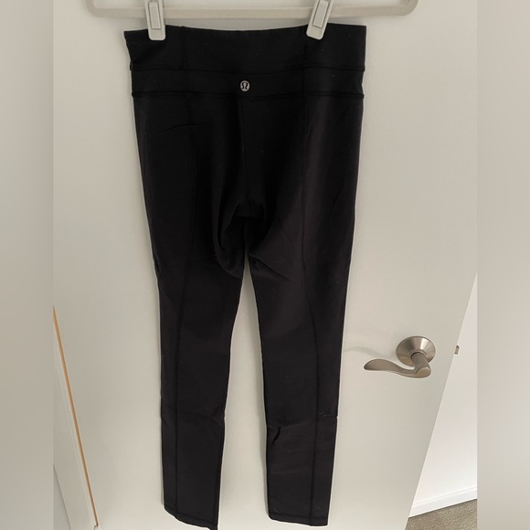 Lululemon skinny groove leggings in black, size 4 - Picture 5 of 8